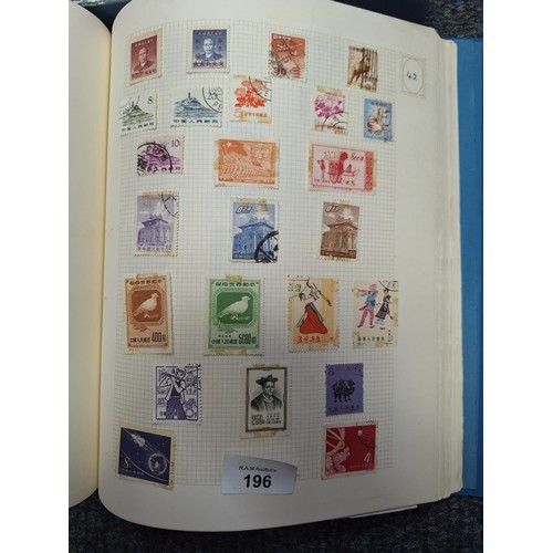 196 - Concord Stamp Album Full Of Stamps In a Cover