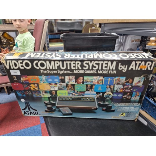 599A - Vintage Boxed Atari Computer Game System Complete