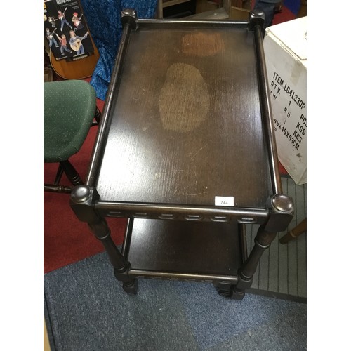 744 - Vintage Hostess Wheeled Trolley In Good Condition