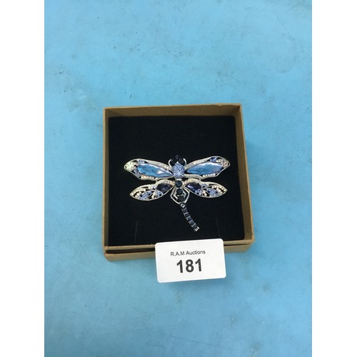 181 - Decorative Dragonfly Brooch