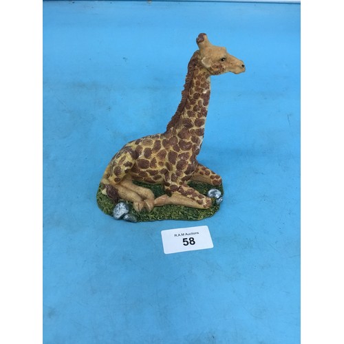 58 - Giraffe Ornament