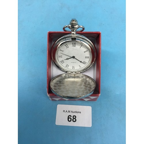 68 - Eagle Fronted Pocket Watch