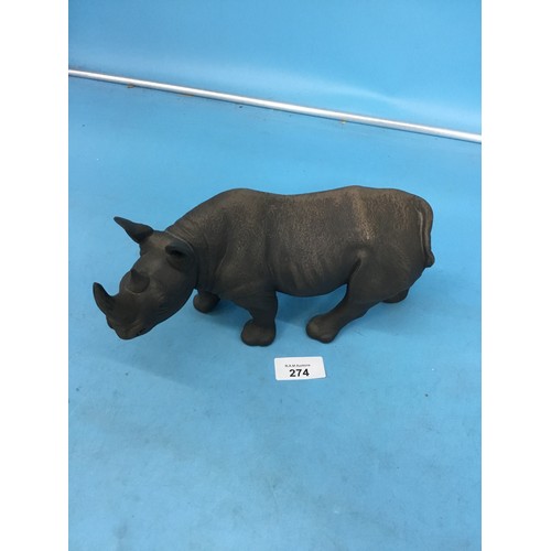 274 - Rhino Figure