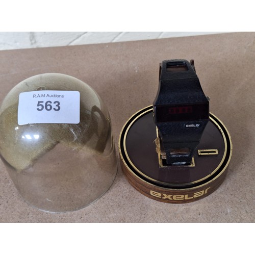 563 - Vintage Excelar Watch In a Display Box