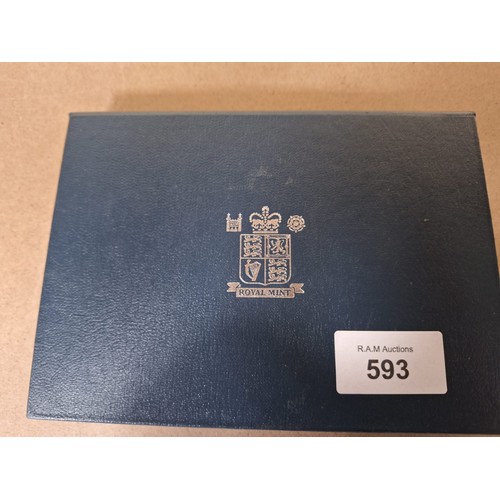 593 - 1993 Royal Mint Cased Proof Coin Set