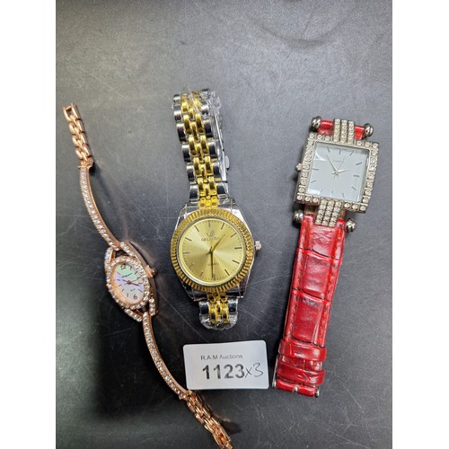 1123 - Designer Watches x3