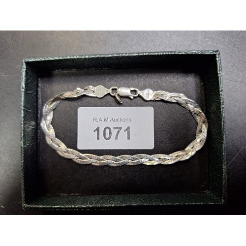 1071 - 925 Italian Silver Bracelet