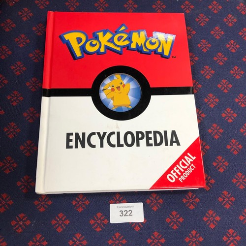 322 - Official Pokémon Encyclopedia As New