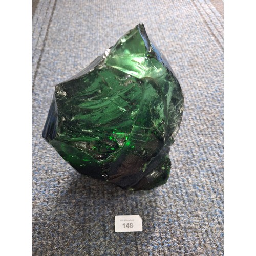 148 - Huge Green Victorian Glass Dump