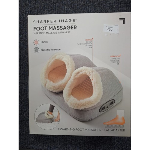 402 - Sharper Image Foot Massager New In The Box