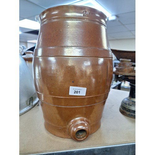 201 - Large Stone Keg