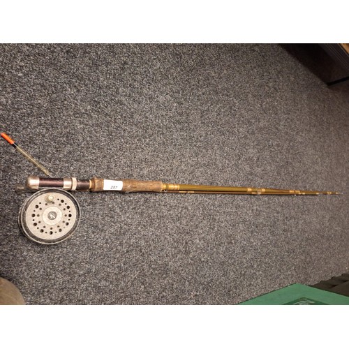 257 - Vintage Fly Fishing Rod and Reel