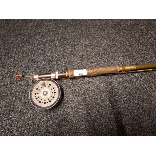 257 - Vintage Fly Fishing Rod and Reel