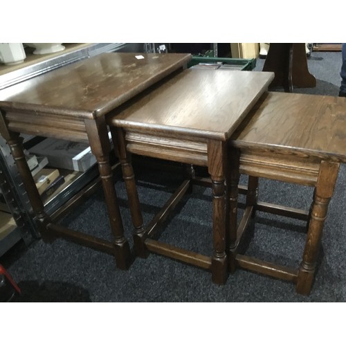 353 - Nest of 3 Vintage Tables