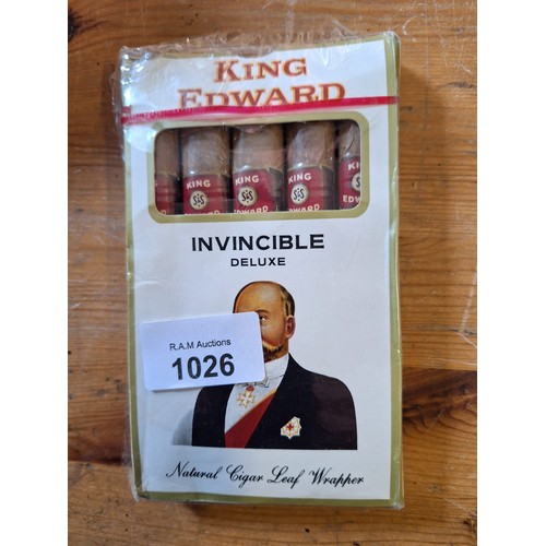 1026 - One Pack of King Edward Invincible Deluxe Sealed In The Box