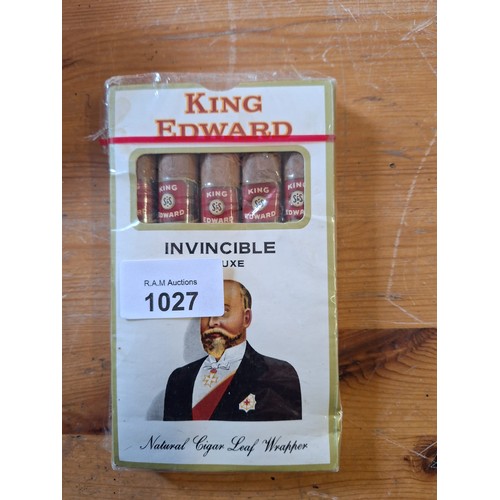 1027 - One Pack of King Edward Invincible Deluxe Sealed In The Box