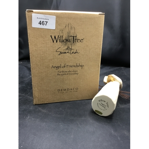 467 - Boxed Willowtree figure angel of friendship