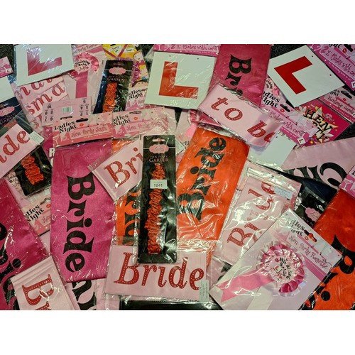 1241 - Large selection of hen party fun stuff 50+