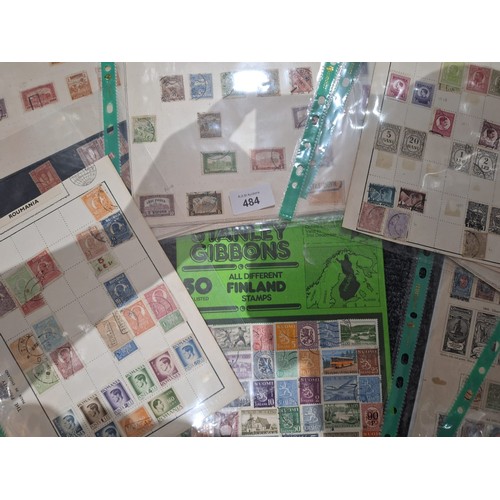 484 - Large selection various stamps from clearance