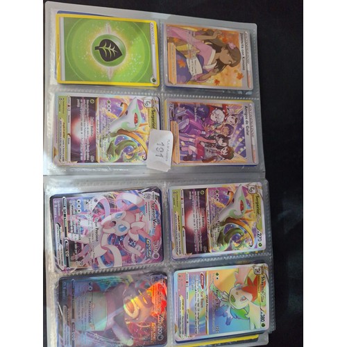 191 - Folder Full of Presented as Genuine Spanish Pokémon Cards