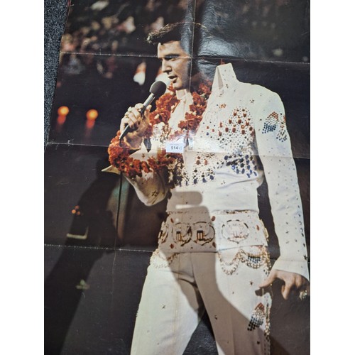 514 - Elvis posters vintage