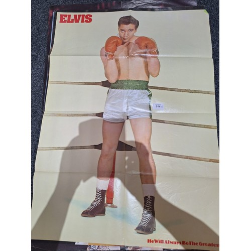 514 - Elvis posters vintage