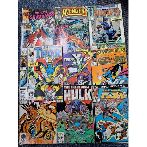 424 - 22 Marvel and DC Comics