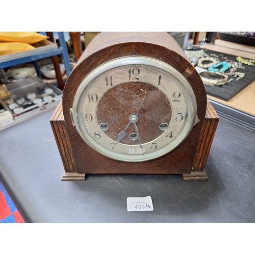 431A - Westminster Chime Mantle Clock