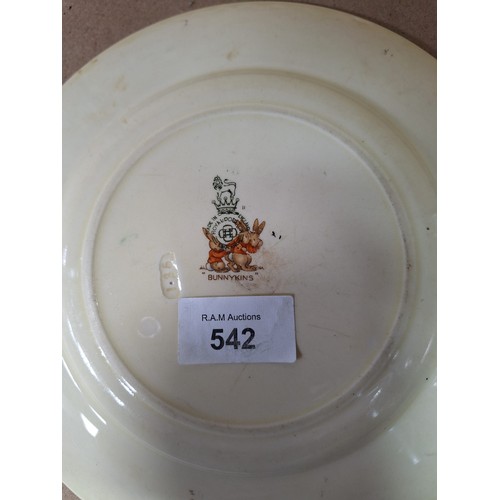 542 - Vintage Royal Doulton Peter Rabbit Plate