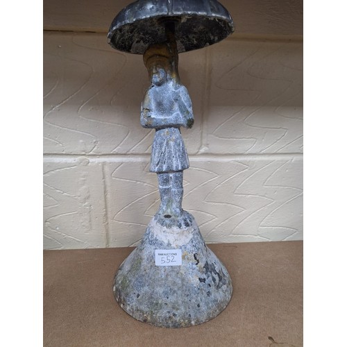 552 - Spelter and Brass Bell Style Ornament 14