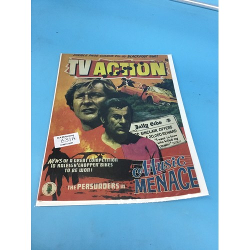 631A - 1973 TV Action Comic with Persuaders