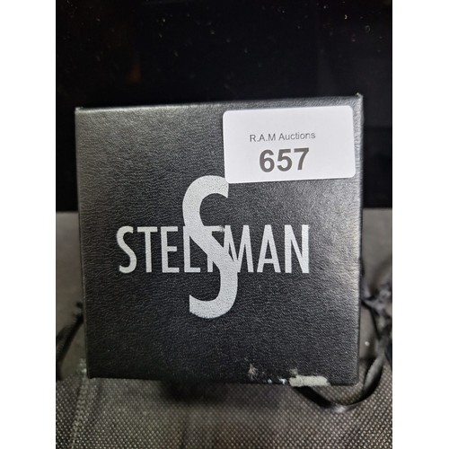 657 - Boxed Steltman Bangle Watch