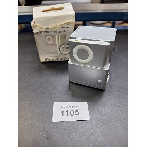 1105 - iPod Shuffle and iPod Speaker In a Box