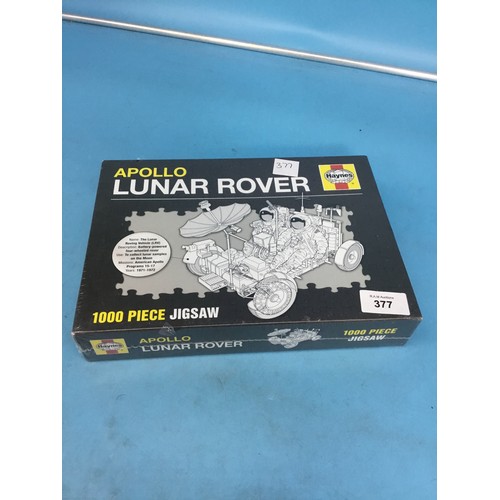 377 - Apollo Lunar Rover 1000 Pieces Jigsaw