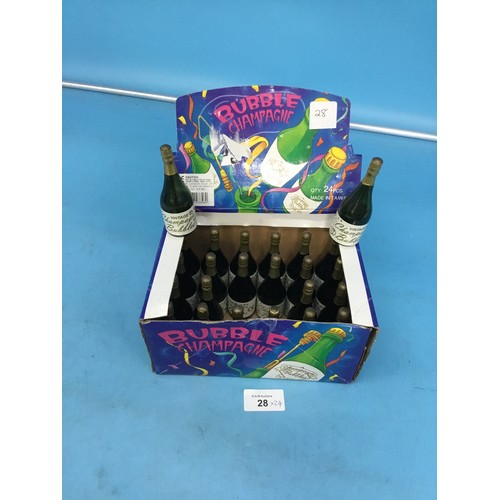 28 - Box of 24 Champagne Bubbles