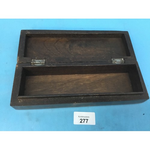 277 - Inlaid Wooden Box