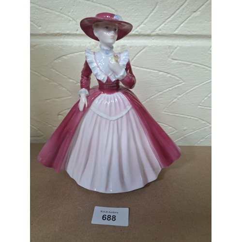 688 - Coalport Ladies of Fashion 8” Sunday Best