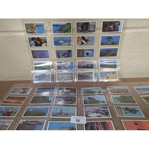 38 - Full Set of Brooke Bond Tea Cards Discovering Our Coast