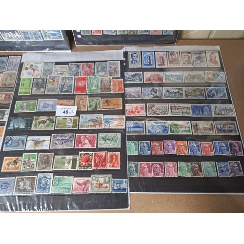 48 - Stamps x5 Various To Include All Countries