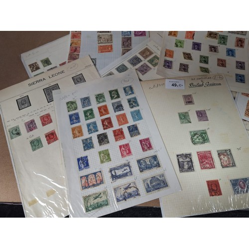 49 - Stamps x10 Various To Include All Countries