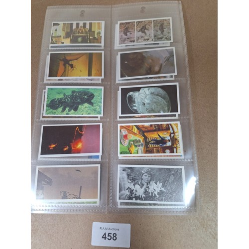 458 - Full Set of Brooke Bond Tea Cards Unexplained Mysteries