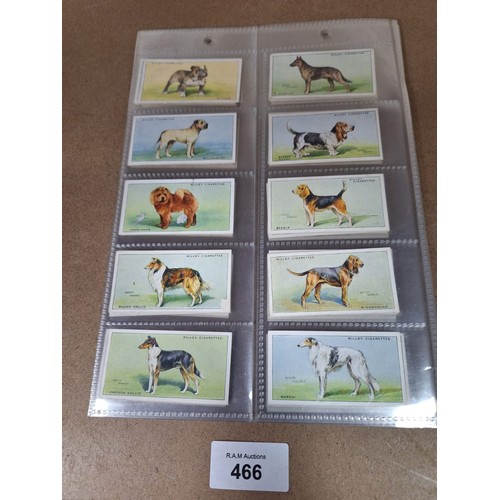 466 - Full Set of Brooke Bond Tea Cards Dogs