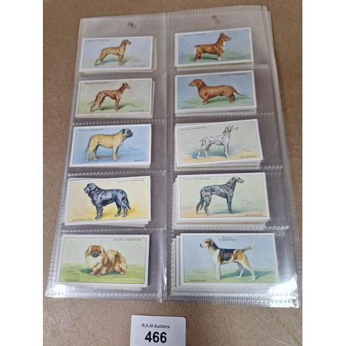 466 - Full Set of Brooke Bond Tea Cards Dogs