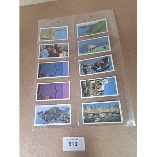 513 - Full Set of Brooke Bond Tea Cards Discovering our Coast