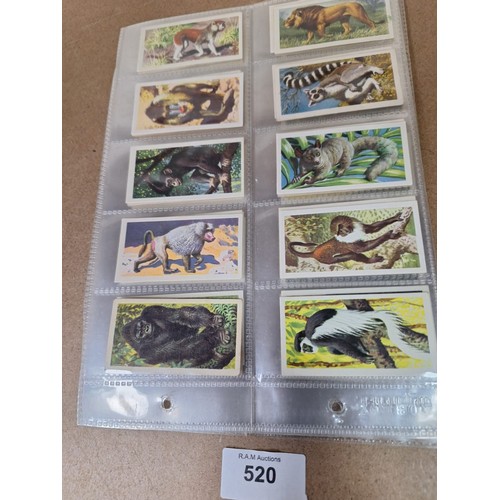 520 - Full Set of Brooke Bond Tea Cards African Wildlife