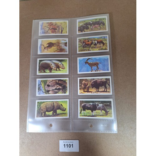 1101 - Full Set Of Vintage Brooke Bond Cards Wildlife In Danger