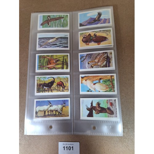 1101 - Full Set Of Vintage Brooke Bond Cards Wildlife In Danger