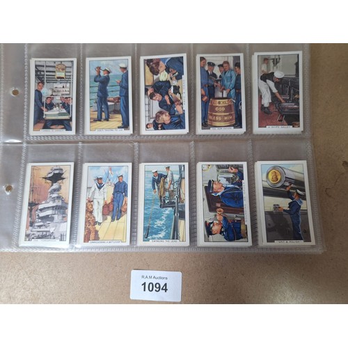 1094 - Full Set Of Vintage Park Drive Cards The Navy