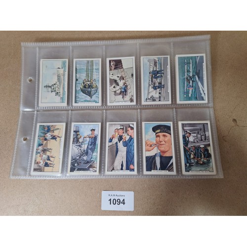 1094 - Full Set Of Vintage Park Drive Cards The Navy