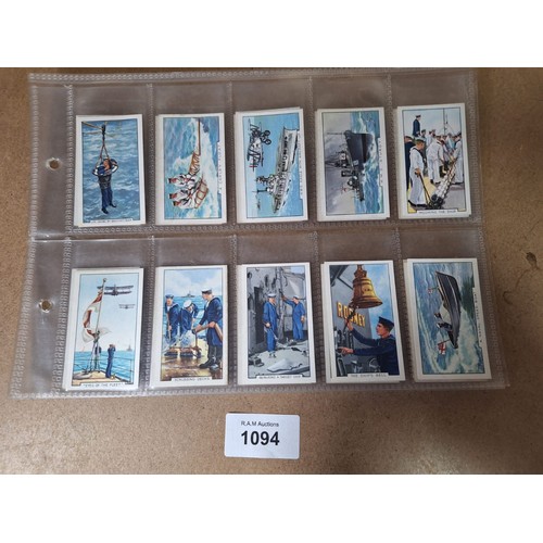 1094 - Full Set Of Vintage Park Drive Cards The Navy